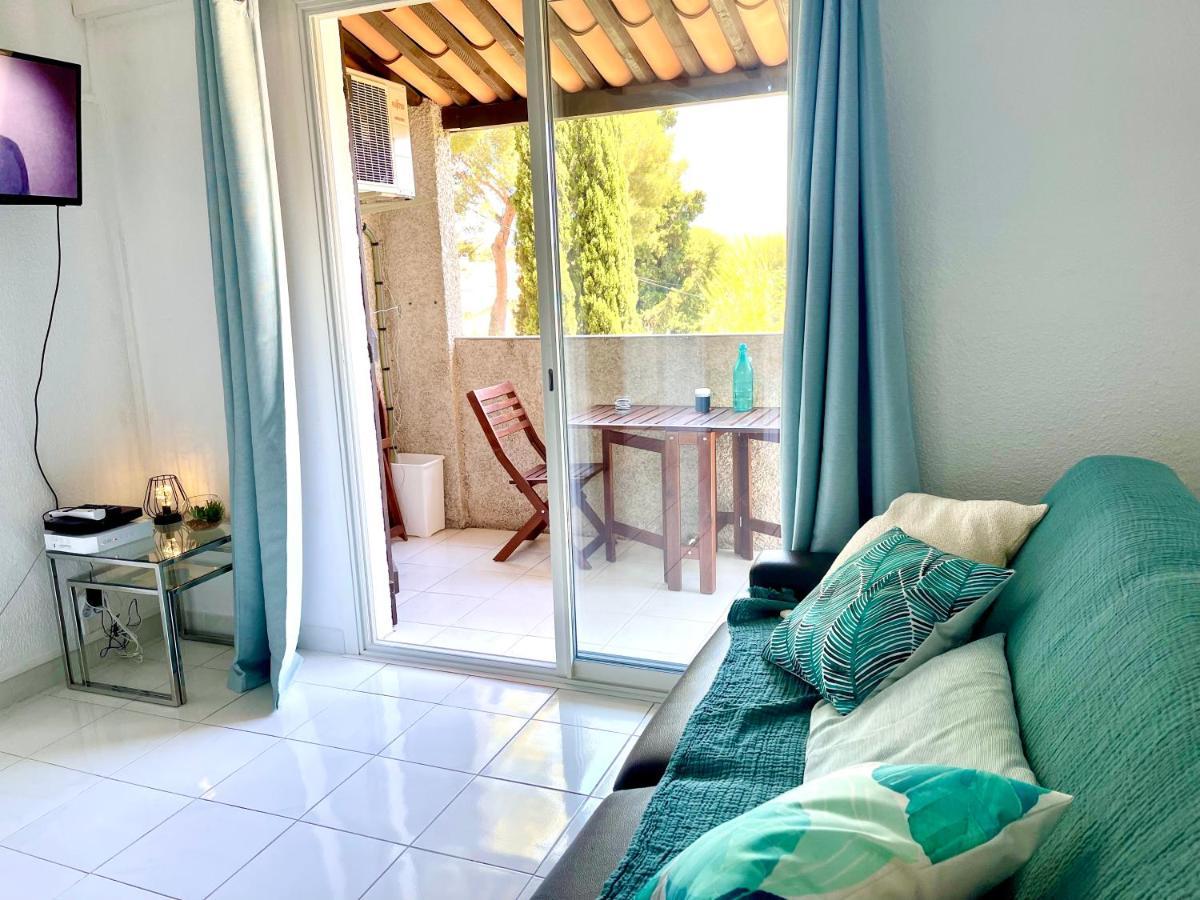 Magnifique Studio Vue Mer A 5 Minutes De La Plage Saint-Cyr-sur-Mer Εξωτερικό φωτογραφία