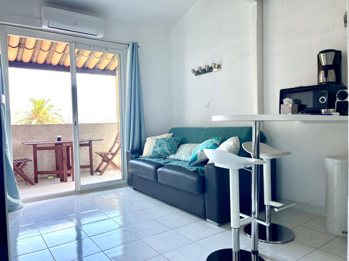 Magnifique Studio Vue Mer A 5 Minutes De La Plage Saint-Cyr-sur-Mer Εξωτερικό φωτογραφία